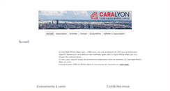 Desktop Screenshot of lyon.clubagilerhonealpes.org